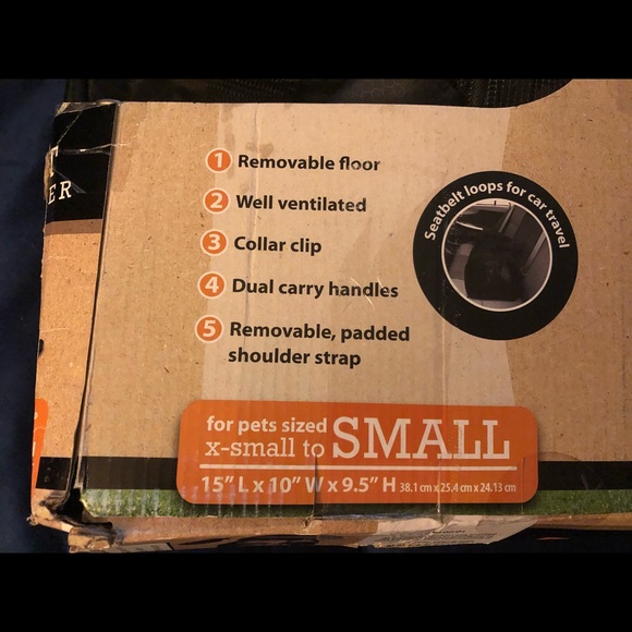 💙💙⬇️⬇️💚💚NIB❤️❤️PET CARRIER💜💜 - Picture 6 of 8